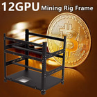 Mining Rig Frame 12 Gpu  Open Air Mining Rig Frame Mining Case Rack Motherboard 