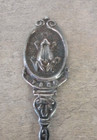 Antique Vintage Frog Silverplated Collectible Spoon Made In Holland 4 3 4 