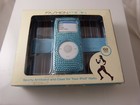 Bling For Ipod Nano Jeweled Sporty Armband   Case Blue Crystals