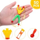 Lovestown 50pcs Sticky Men  Stretchy Wall Climbers Toy Party Favor    