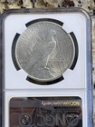1934 D Peace Dollar Au 58 Just Graded
