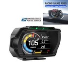Smart Car Head-up Display Obd2 Hud Water   Oil Temp Turbo Rpm Gauge Speed Meter