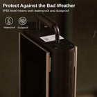 East Oak 1500w Under Table Electric Heater Portable Patio Safe Touch Uth22002