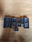 Metal Letterpress Furniture Lot Of 10 Assorted Sizes  