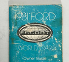 1981 Ford Escort World Car Owner Guide Manual   152 Pages   free Shipping In Usa