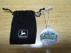 1996 John Deere Pewter Christmas Ornament ---- New - First In Series