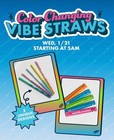 Dutch Bros Jan 21 2026 Merchandise Drop Presale Color Changing Straw 1 Straw Ea 