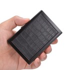 Metal Cards Holder Multi Pockets Wallet For Credit Business Cards