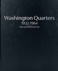 Whitman Prestige    Album - Washington Quarters  1932-64 Date mintmark Set  black 