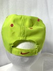 Nike Child Featherlight Cap Toddler Neon Yellow Dri Fit Unisex Pink Trim Os