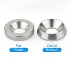 Countersunk Solid Cup Washer Marine Grade A2 Stainless Steel Finishing Washers