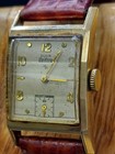 Vintage 10k Gold Filled Mechanical Elgin Deluxe  Men s 624 Watch Running