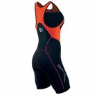 Pearl Izumi Womens Elite In-r-cool Tri Suit Black mandarin Red Size Xs -