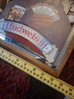 Budweiser  know What You re Holdin   Bar Mirror Cowboy 1980 Vintage Perfect Cond