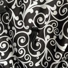 Infantino Shopping Cart Or Highchair Cover Paisley Black white Print Reversible