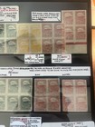 Complete Block Set Of Scott   39-46 Stamps With Color And Paper Error Estonia