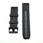 Silicone Band Garmin Fenix 5   Quickfit 26mm  black  Genuine Part Oem 3  3hr