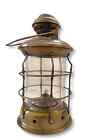 12  Brass Lantern Antique Finish Cargo Ship Boat Lamp Maritime Nautical D  cor