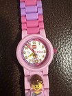 Lego Classic Pink Kids Minifigure Link Buildable Pink Watch Needs Battery