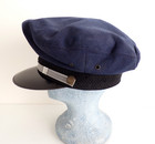 Vintage National Trailways Bus Drivers  Hat Cap Evergreen Line Badge Original