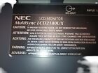 Nec Lcd2180ux 21  Professional Desktop Monitor  Totally Functional