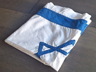 Rare Old 50 s  Sewn Israel Flag Judaica Star Of David 100  Cotton 95cm X 60cm