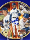 Autographed Sports Impressions    yankee Pride   don Mattingly Collector Mini Plate