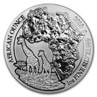 2018 Rwanda Giraffe 1 Oz Silver Bu Coin In Original Mint Sealed Pack