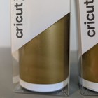 Cricut Joy Smart Vinyl Removable Matte Gold Lot Of 2 Rolls  5 5in X 48in  New
