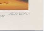 Disney Artist Carl Barks Signed Limited Edition Lithograph Hi  I m Donald Duck