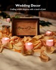 Pink Flameless Led Tea Lights  12-pack For Wedding Decor  Valentine s