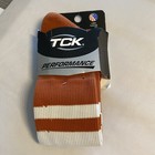 Tck Baseball Twin City Adult All-sport Rust   White Color Tube Socks Large Size