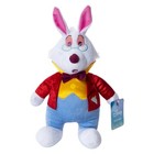 Disney Alice In Wonderland Plush 10  White Rabbit  Stuffed Plush Bunny