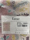 Fame Pet Friendly Rug 75 X 150 Cm Pink   Cream New   Sealed