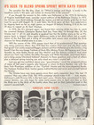 1976 Baltimore Orioles Vs Kansas City Royals Program
