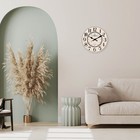 12-16 Inch French London Style Wooden Wall Clock  Round  Silent Decorative Clock