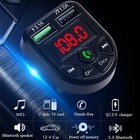 Bluetooth Fm Transmitter Car Adapter     Wireless Radio Mp3 Player Usb Charger Kit