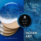 Meyspring Pacific Blue Mica Powder For Epoxy - Two Tone Resin Color Pigment 