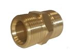 M22 14mm To M22 14mm Adapter  Hose To Hose Coupler For Power Pressure Washer 