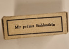 Vintage German Stabil Wandhaken Picture Wall Hook Original Box Steel Needle