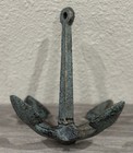 Rustic Nautical Anchor Home Decor Antique-bronze Verdigris Green Cast Iron Metal