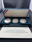 1994 Us Veterans 3 Coin Silver Dollar Proof Commemorative Set Ogp coa  Lot P-41