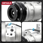 Ac Compressor With Clutch Fits For 2001-2013 Silverado 1500 15068854   For