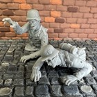 World War 2 German Toy Soldier Zombie Skeletons Crawling Set 1 32 Ww2 3d Figures