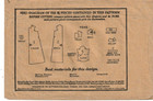 Vintage Deltor Butterick Pattern 4863 C1919  Child s Sack Nightgown Size 6 B24