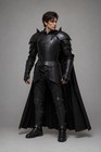 Black Knight Armor Set With Helmet Medieval Full Body Armor Costume Larp Cosplay
