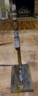 Vintage Cast Iron Elaborate Double Sided Self Standing Rustic Christian Cross