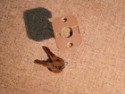 Vintage Yale Cabinet Lock With 2 Keys Nos