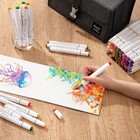  Sanjoki Art Markers 120 Brush Tips Alcohol Markers 