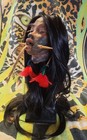 Museum Quality Shrunken  Female Head Replica  Jivaro  Bruhaw  Voodoo  Hoodoo